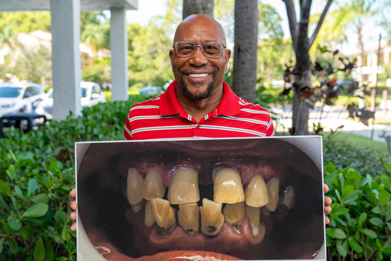 headshot of patient smiling