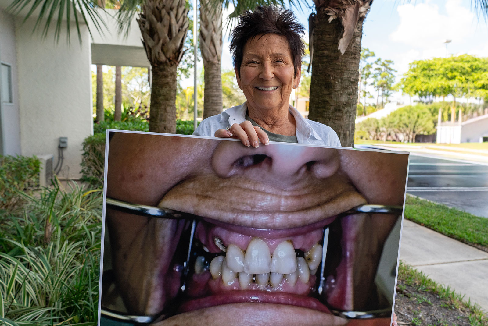headshot of patient smiling