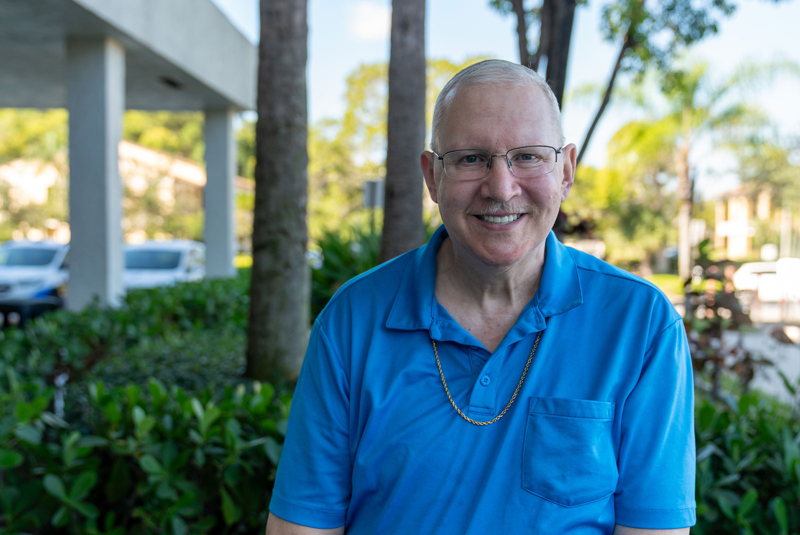 headshot of patient smiling